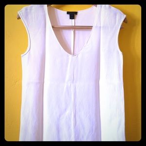 J.crew Collection shirttail top